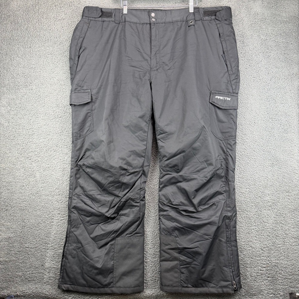 Arctix Mens Regular Fit Snow Ski Pants Black‎ Size 3XLT